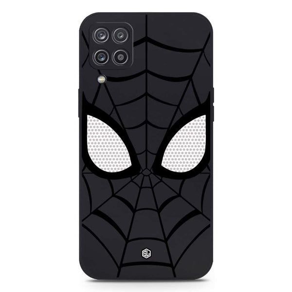 Cool Spider Design Soft Phone Case - Silica Gel Case - Black - Samsung Galaxy A12