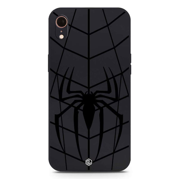 X-Spider Design Soft Phone Case - Silica Gel Case - Black - iPhone XR