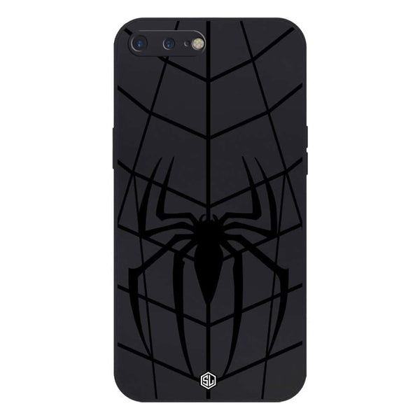 X-Spider Design Soft Phone Case - Silica Gel Case - Black - iPhone 8 Plus / 7 Plus