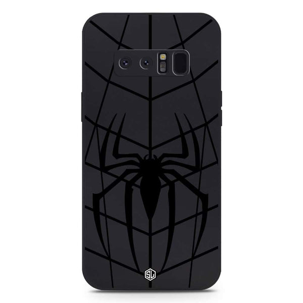 X-Spider Design Soft Phone Case - Silica Gel Case - Black - Infinix Hot 12 Play