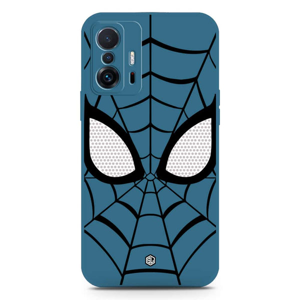 Cool Spider Design Soft Phone Case - Silica Gel Case - Blue - Xiaomi 11T