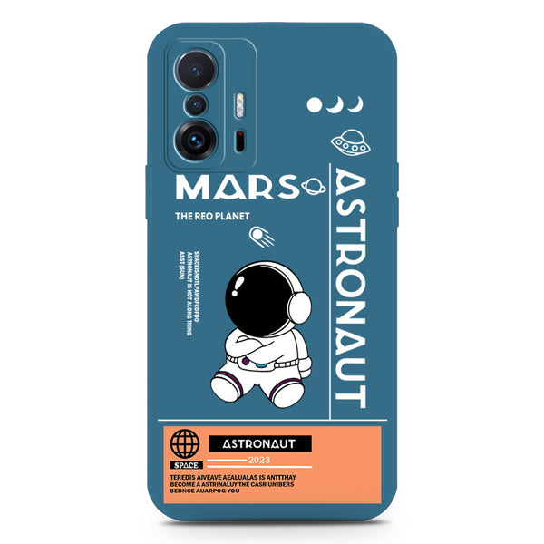 Astronaut Series Soft Phone Case - Silica Gel Case - Blue - Xiaomi 11T