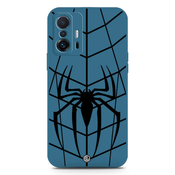 X-Spider Design Soft Phone Case - Silica Gel Case - Blue - Xiaomi 11T