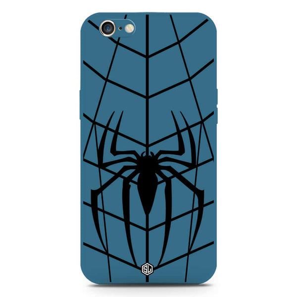 X-Spider Design Soft Phone Case - Silica Gel Case - Blue - iPhone 6S / 6