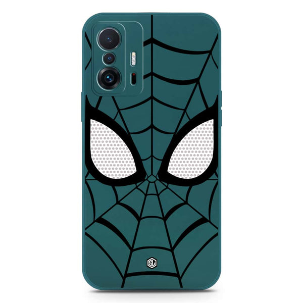 Cool Spider Design Soft Phone Case - Silica Gel Case - Darkgreen - Xiaomi 11T