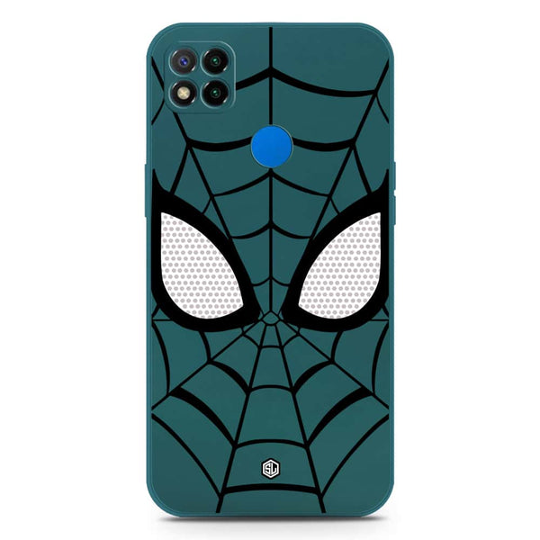 Cool Spider Design Soft Phone Case - Silica Gel Case - Darkgreen - Xiaomi Redmi 9C