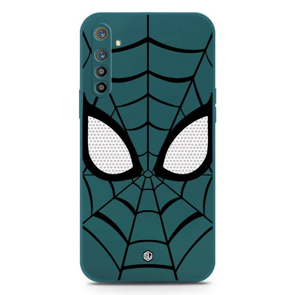 Cool Spider Design Soft Phone Case - Silica Gel Case - Darkgreen - Realme XT