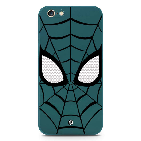 Cool Spider Design Soft Phone Case - Silica Gel Case - Darkgreen - iPhone 6S / 6