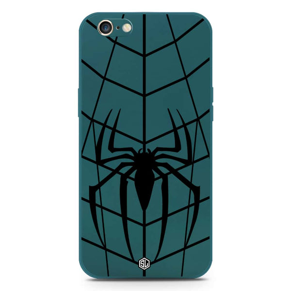 X-Spider Design Soft Phone Case - Silica Gel Case - Darkgreen - iPhone 6S / 6