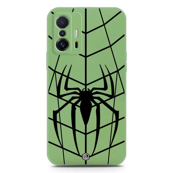 X-Spider Design Soft Phone Case - Silica Gel Case - LightGreen - Xiaomi 11T