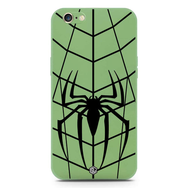 X-Spider Design Soft Phone Case - Silica Gel Case - LightGreen - iPhone 6S / 6