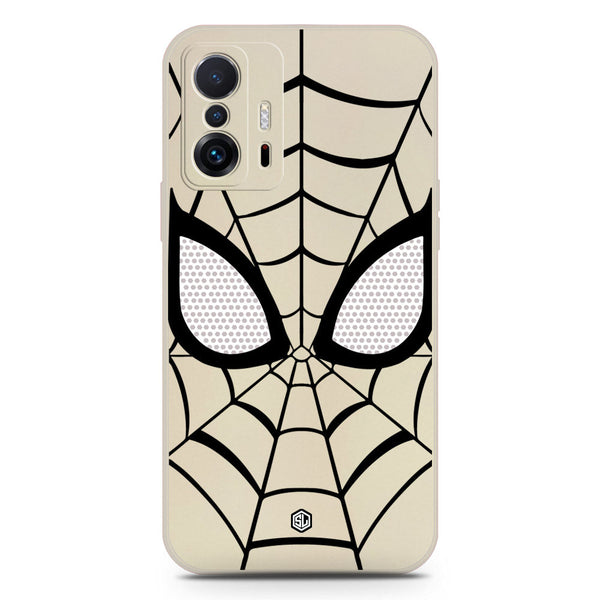 Cool Spider Design Soft Phone Case - Silica Gel Case - Offwhite - Xiaomi 11T