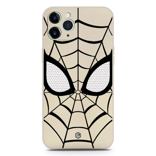 Cool Spider Design Soft Phone Case - Silica Gel Case - Offwhite - iPhone 11 Pro Max