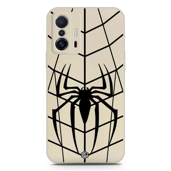 X-Spider Design Soft Phone Case - Silica Gel Case - Offwhite - Xiaomi 11T