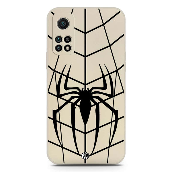 X-Spider Design Soft Phone Case - Silica Gel Case - Offwhite - Xiaomi Mi 10T