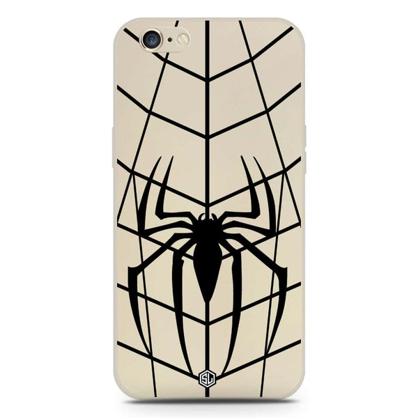 X-Spider Design Soft Phone Case - Silica Gel Case - Offwhite - iPhone 6S / 6