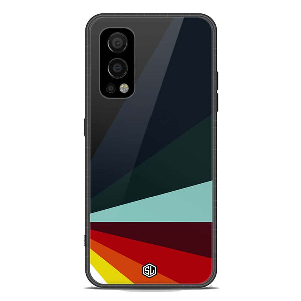 Retro Stripes Series Soft Phone Case - Premium Glass Case - OnePlus Nord 2