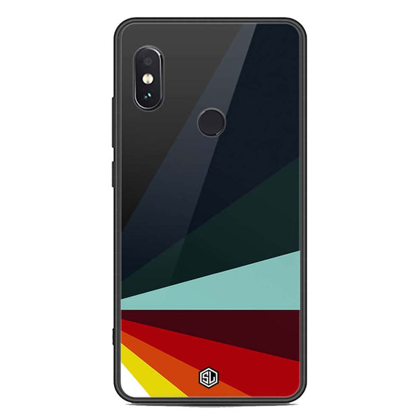 Retro Stripes Series Soft Phone Case - Premium Glass Case - Xiaomi Redmi Note 5 Pro