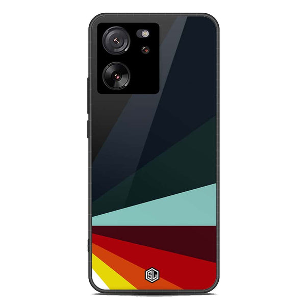 Retro Stripes Series Soft Phone Case - Premium Glass Case - Xiaomi 13T