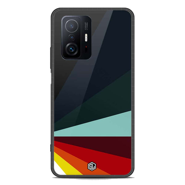 Retro Stripes Series Soft Phone Case - Premium Glass Case - Xiaomi 11T