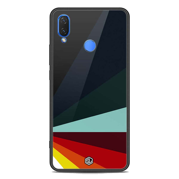 Retro Stripes Series Soft Phone Case - Premium Glass Case - Huawei Nova 3i / P Smart Plus