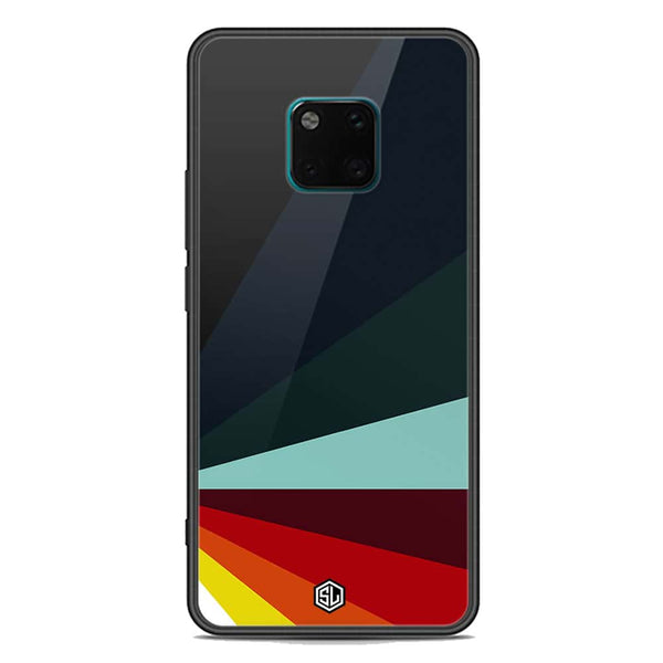 Retro Stripes Series Soft Phone Case - Premium Glass Case - Huawei Mate 20 Pro