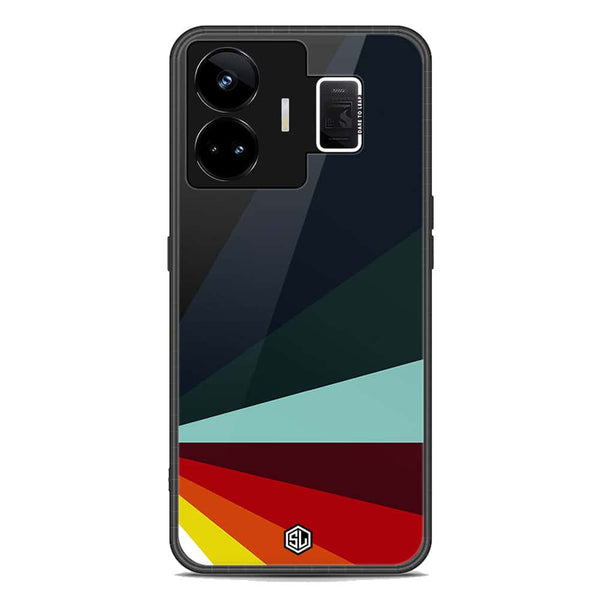 Retro Stripes Series Soft Phone Case - Premium Glass Case - Realme GT Neo 5