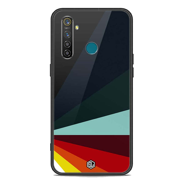 Retro Stripes Series Soft Phone Case - Premium Glass Case - Realme 5 Pro