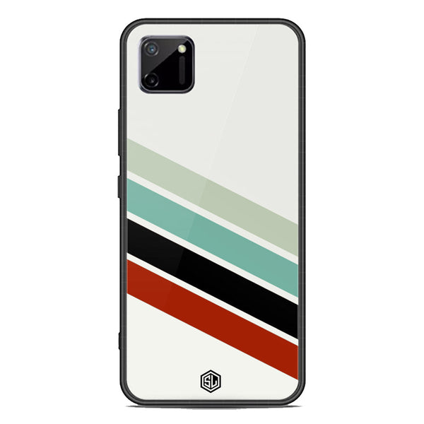 Retro Stripes Series Soft Phone Case - Premium Glass Case - Realme C11 2021