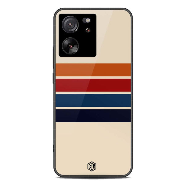 Retro Stripes Series Soft Phone Case - Premium Glass Case - Xiaomi 13T