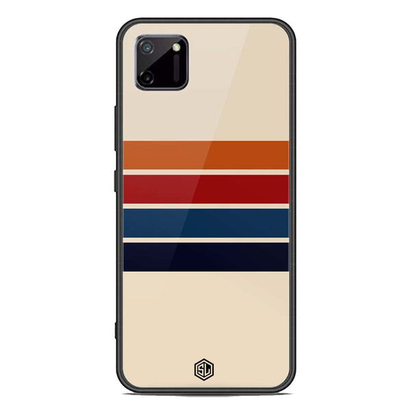 Retro Stripes Series Soft Phone Case - Premium Glass Case - Realme C11 2021