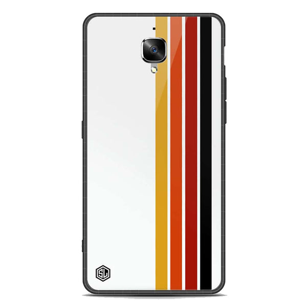 Retro Stripes Series Soft Phone Case - Premium Glass Case - OnePlus 3