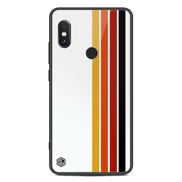 Retro Stripes Series Soft Phone Case - Premium Glass Case - Xiaomi Redmi Note 5 Pro