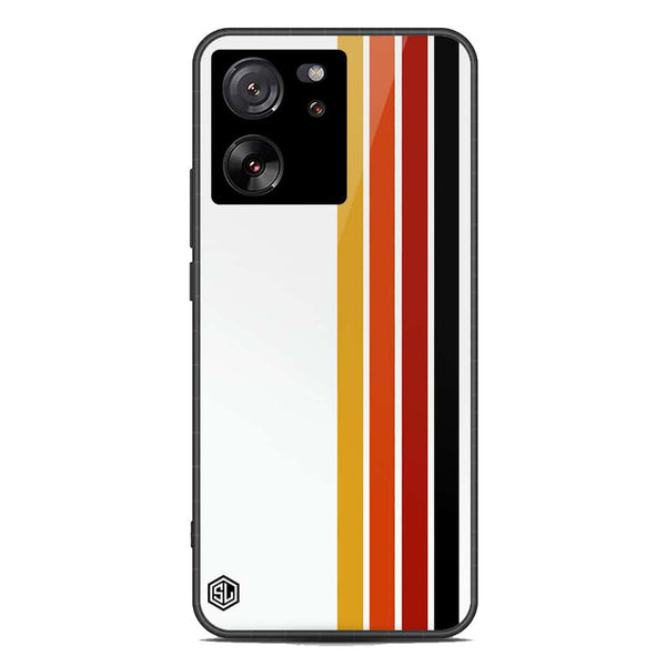 Retro Stripes Series Soft Phone Case - Premium Glass Case - Xiaomi 13T