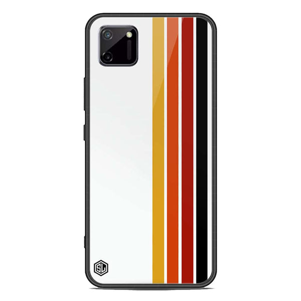 Retro Stripes Series Soft Phone Case - Premium Glass Case - Realme C11 2021