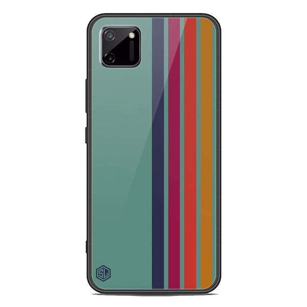 Retro Stripes Series Soft Phone Case - Premium Glass Case - Realme C11 2021