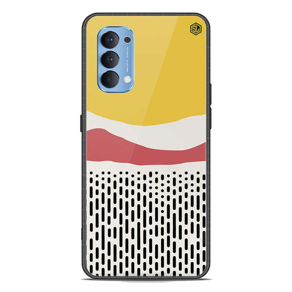 Polka Dots Series Soft Phone Case - Premium Glass Case - Oppo Reno 4