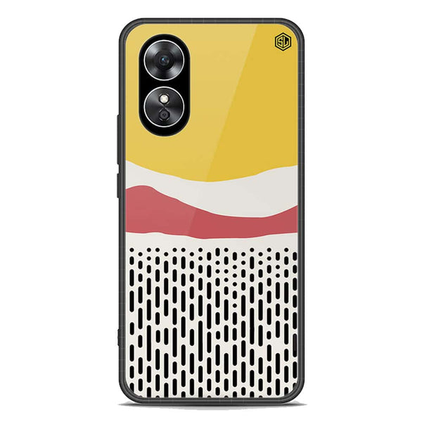 Polka Dots Series Soft Phone Case - Premium Glass Case - Oppo A17