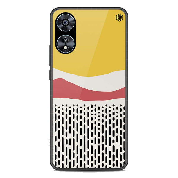 Polka Dots Series Soft Phone Case - Premium Glass Case - Oppo A58 4G