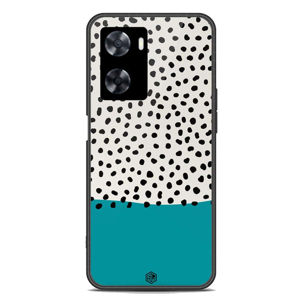 Polka Dots Series Soft Phone Case - Premium Glass Case - Oppo A57s