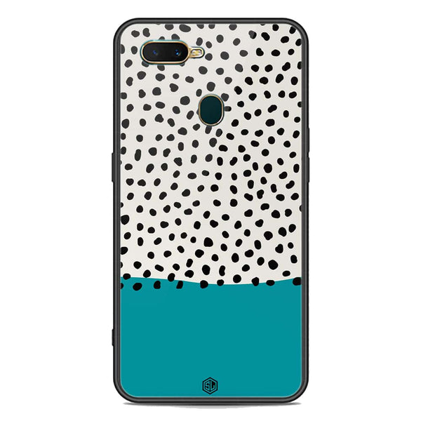 Polka Dots Series Soft Phone Case - Premium Glass Case - Oppo A12s