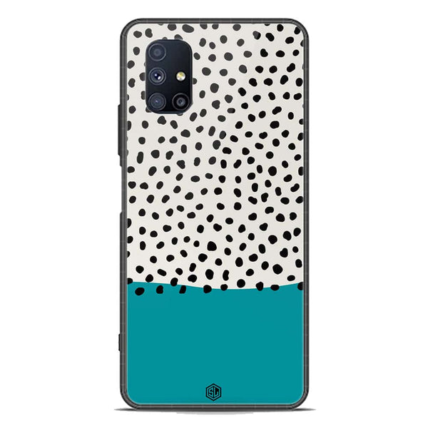 Polka Dots Series Soft Phone Case - Premium Glass Case - Samsung Galaxy M51