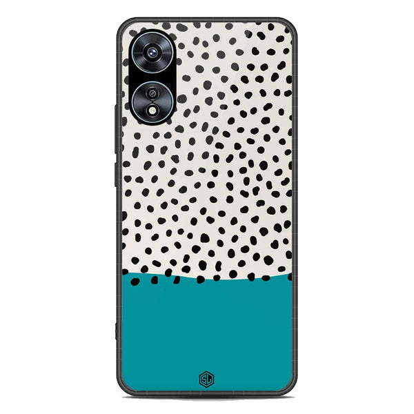 Polka Dots Series Soft Phone Case - Premium Glass Case - Oppo A58 4G