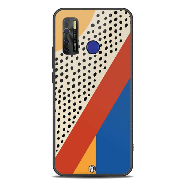 Polka Dots Series Soft Phone Case - Premium Glass Case - Tecno Spark 5 pro