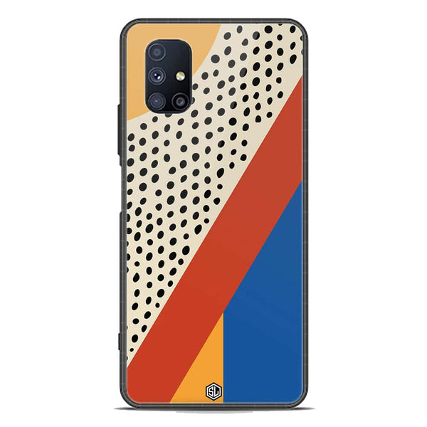 Polka Dots Series Soft Phone Case - Premium Glass Case - Samsung Galaxy M51