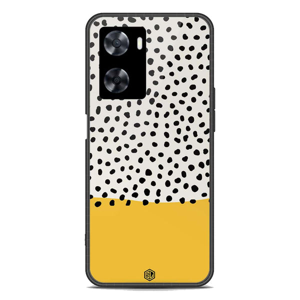 Polka Dots Series Soft Phone Case - Premium Glass Case - Oppo A77s