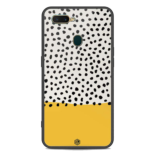 Polka Dots Series Soft Phone Case - Premium Glass Case - Oppo A12s