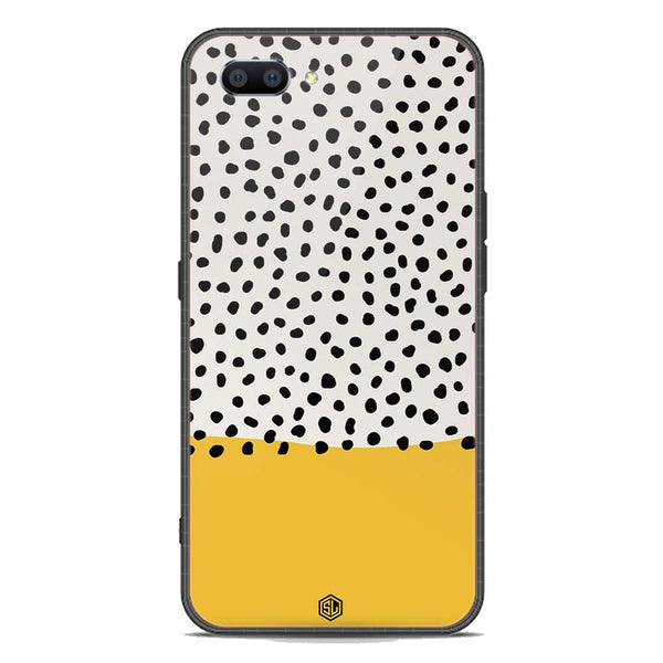 Polka Dots Series Soft Phone Case - Premium Glass Case - Oppo A3s