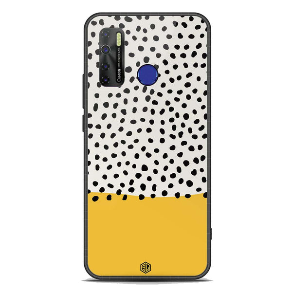 Polka Dots Series Soft Phone Case - Premium Glass Case - Tecno Spark 5 pro