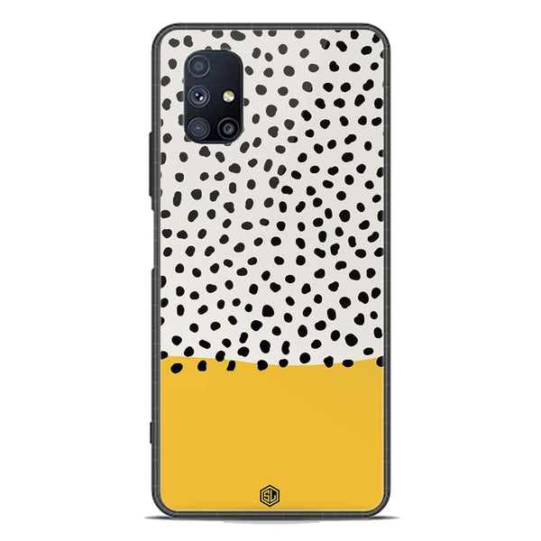 Polka Dots Series Soft Phone Case - Premium Glass Case - Samsung Galaxy M51